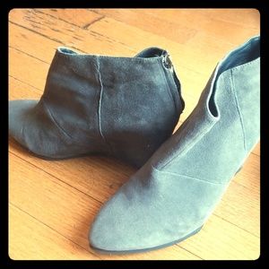 Wedge booties